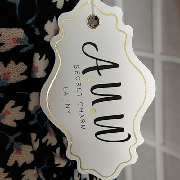 Floral summer dress blue‎ and white - Picture 6 of 16